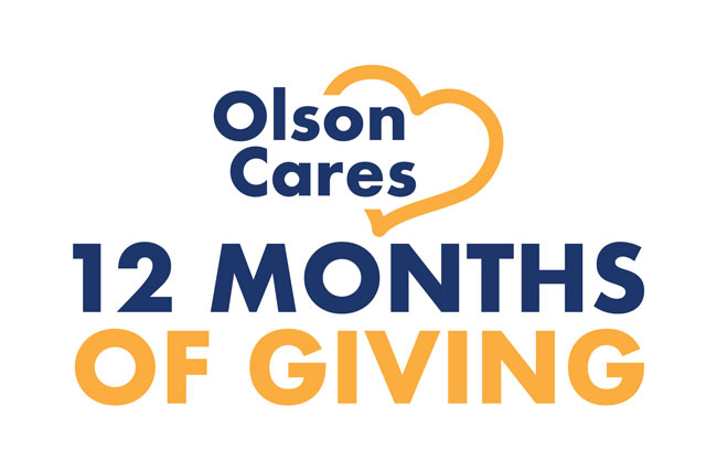 Olson Cares Logo
